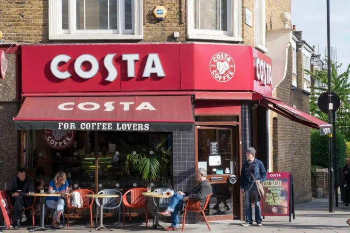 costa coffee support israel