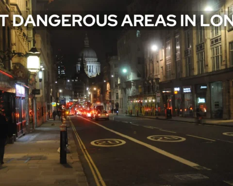 most dangerous areas in london