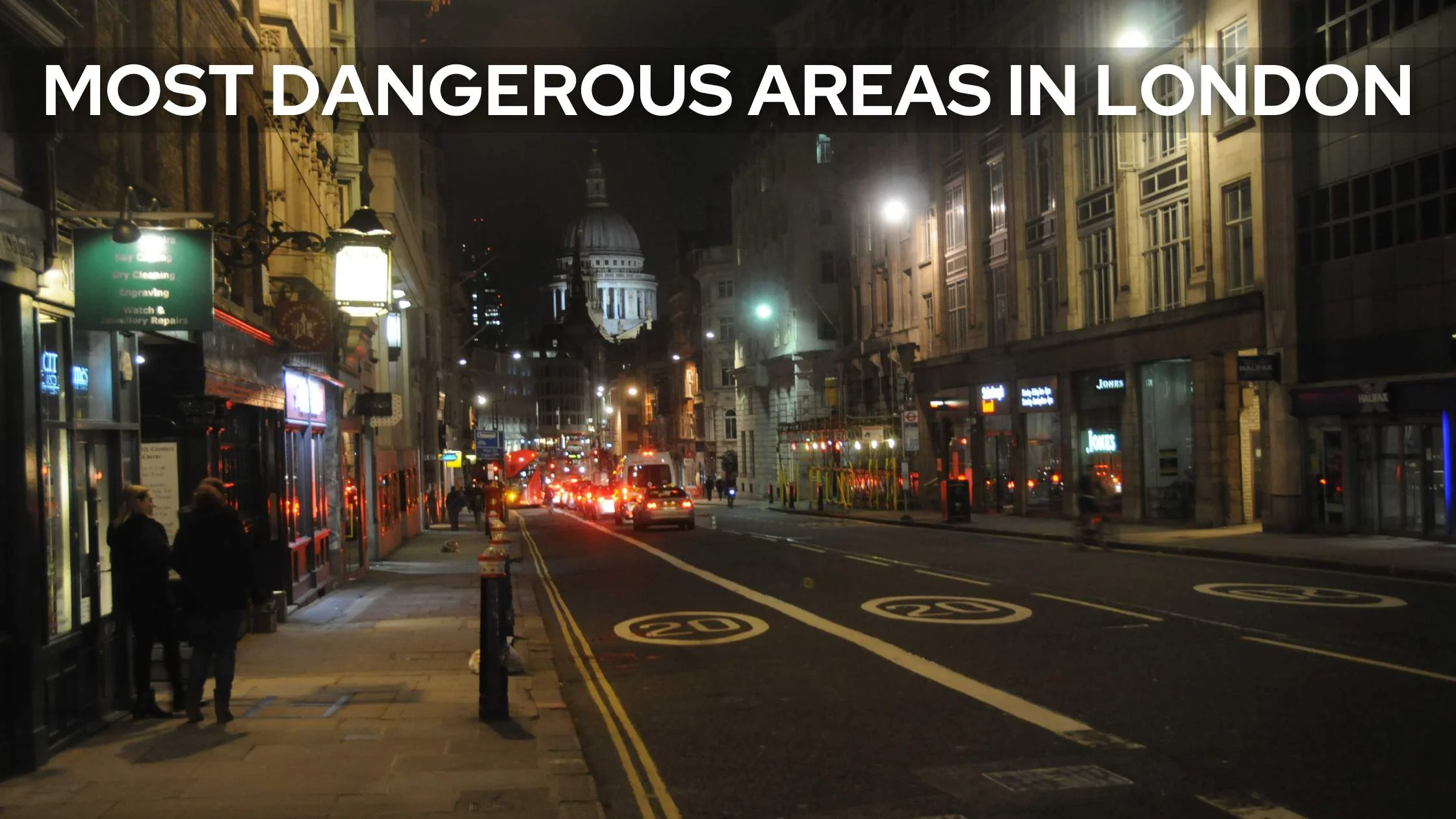 most dangerous areas in london