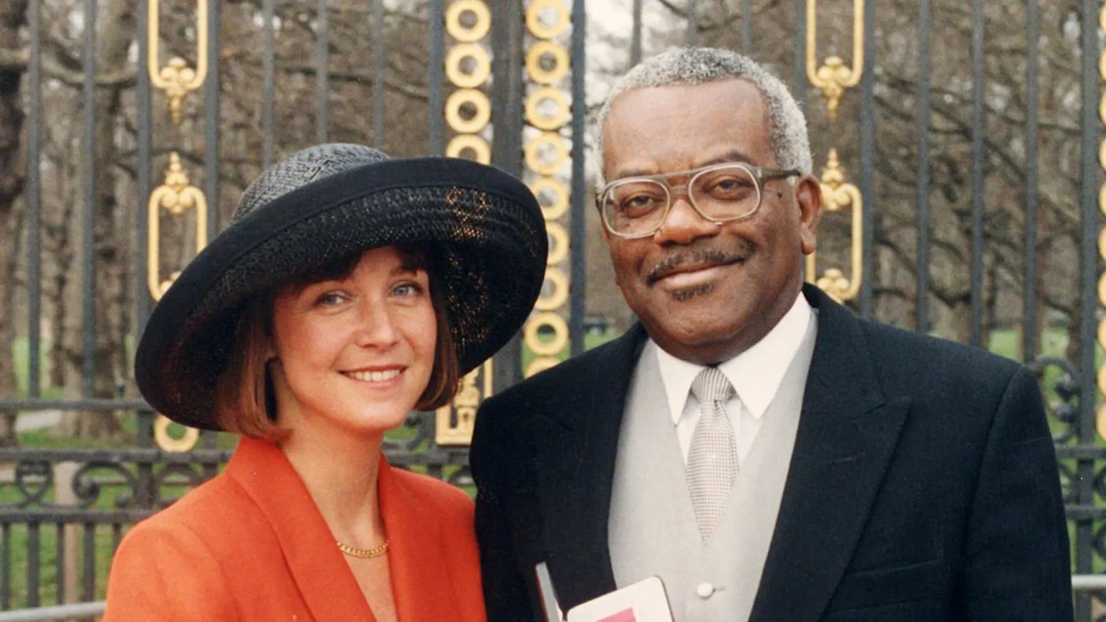 trevor mcdonald with wife