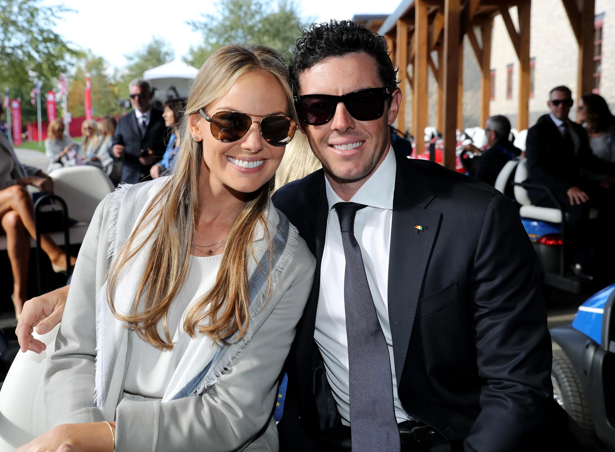 Rory McIlroy and Erica Stoll