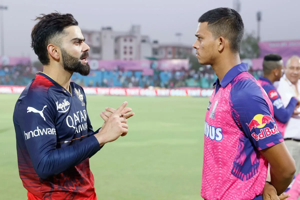 yashasvi jaiswal with virat kohli