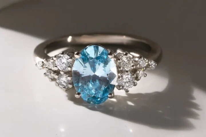 Blue Diamond Rings