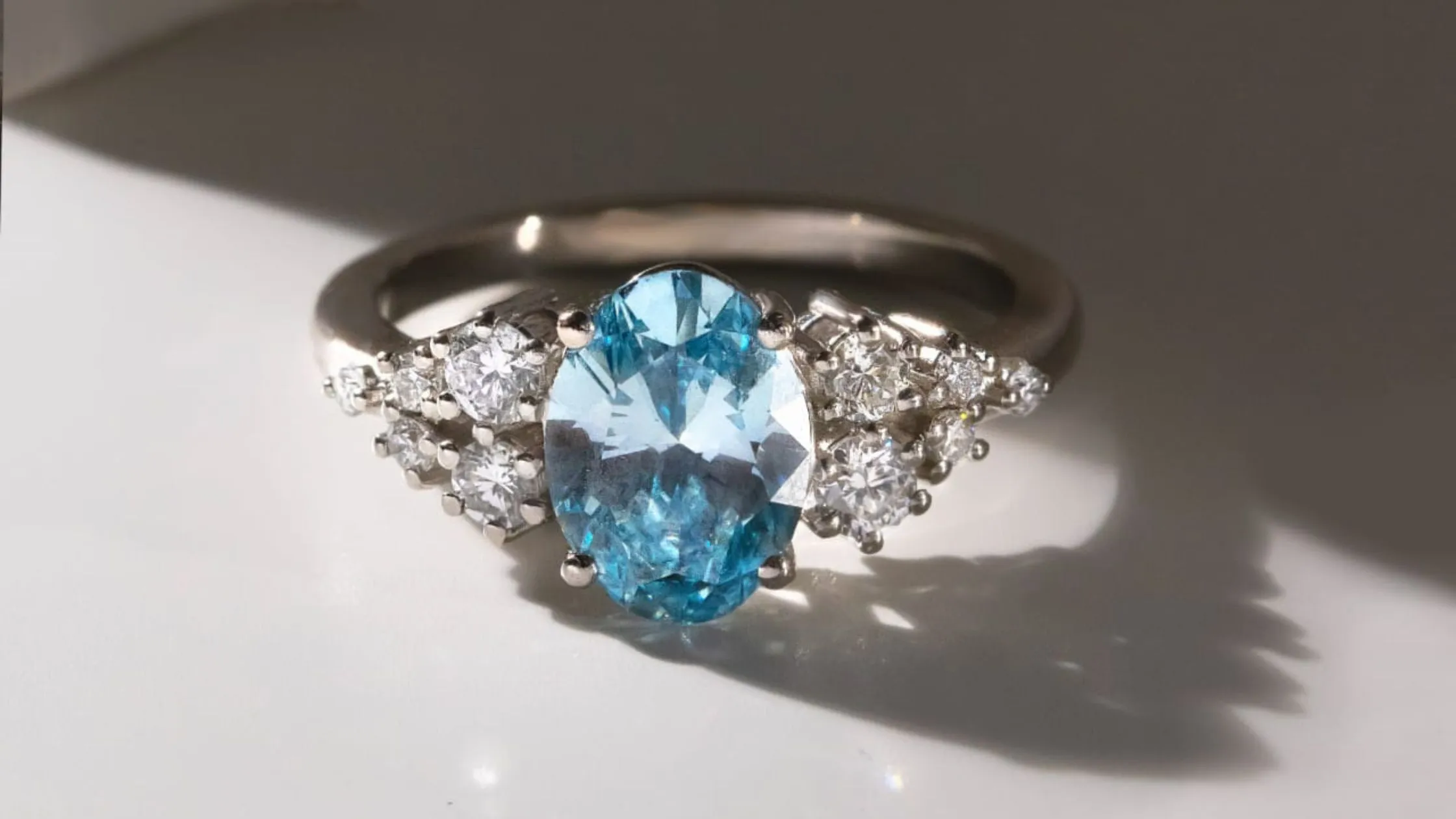 Blue Diamond Rings