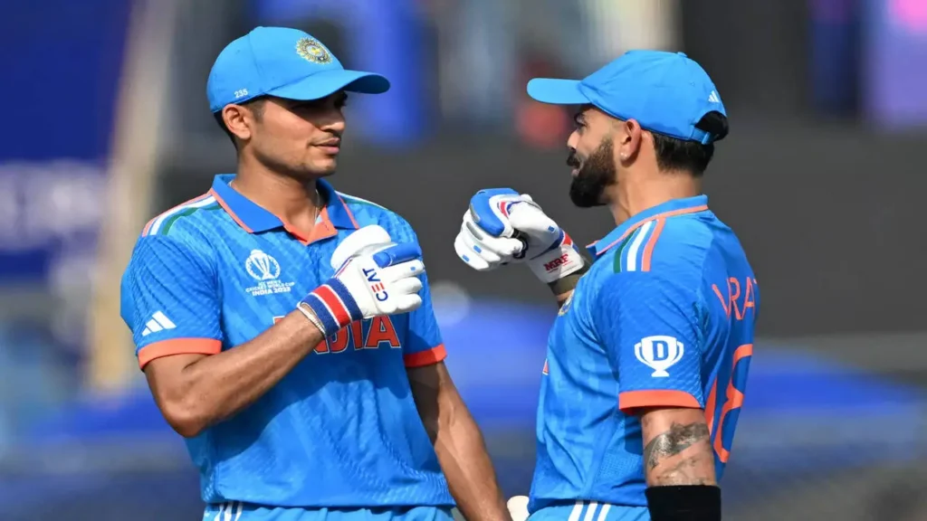 Virat Kohli and Shubman Gill