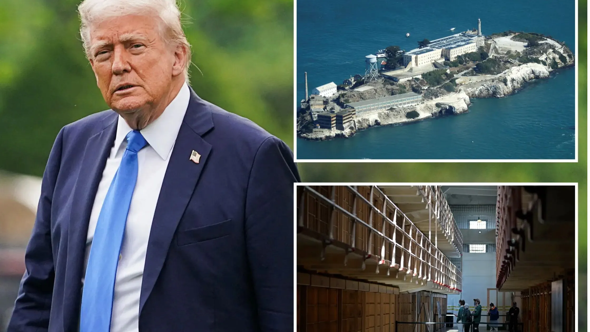 Reopening Alcatraz Trump